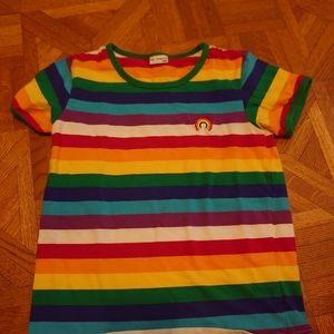 Cute unisex rainbow shirt